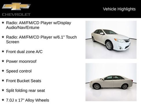 Used 2012 Toyota Camry XLE FWD image 5