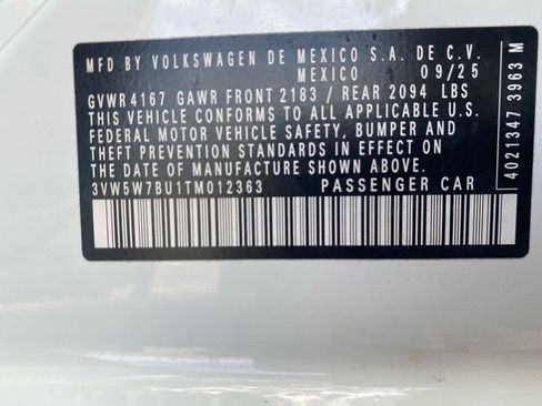 Used 2026 Volkswagen Jetta S FWD image 20