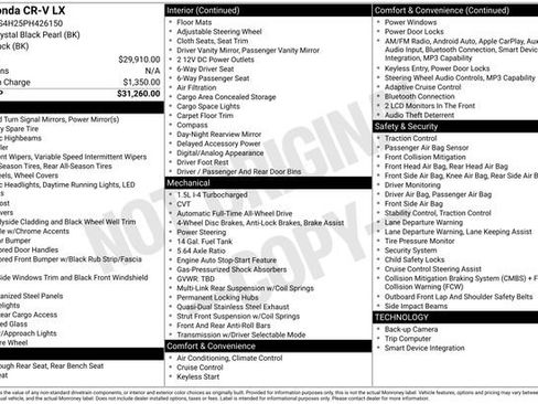 Used 2023 Honda CR-V LX image 12