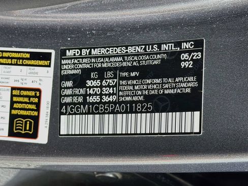 Certified 2023 Mercedes-Benz EQE 350+ 4MATIC SUV image 37