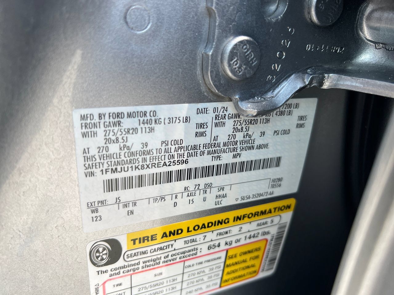Certified 2024 Ford Expedition Limited RWD image 37