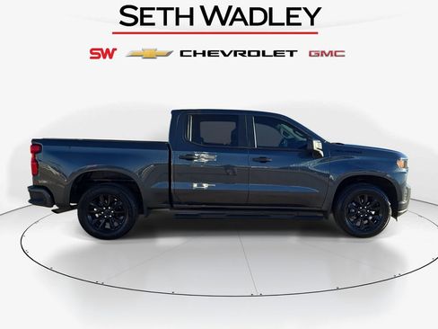 Used 2021 Chevrolet Silverado 1500 Custom w/ LPO, Dark Essentials Package RWD image 5