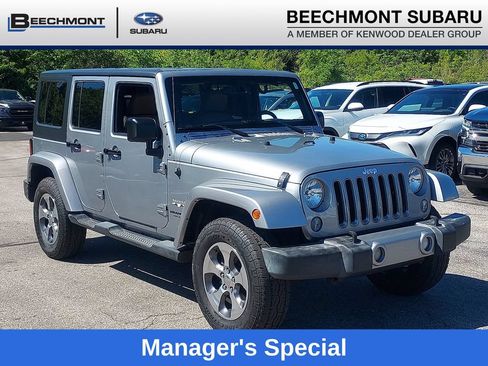 Used 2016 Jeep Wrangler Unlimited Sahara w/ Connectivity Group AWD/4WD image 1