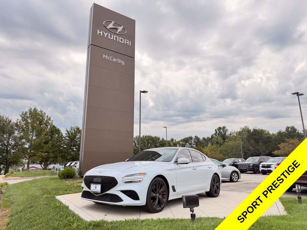 Used 2023 Genesis G70 3.3T w/ Sport Prestige Package RWD image 1