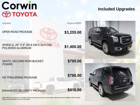 Used 2016 GMC Yukon SLT w/ Open Road Package image 4