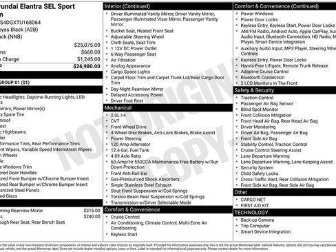New 2026 Hyundai Elantra SEL Sport Premium FWD image 4