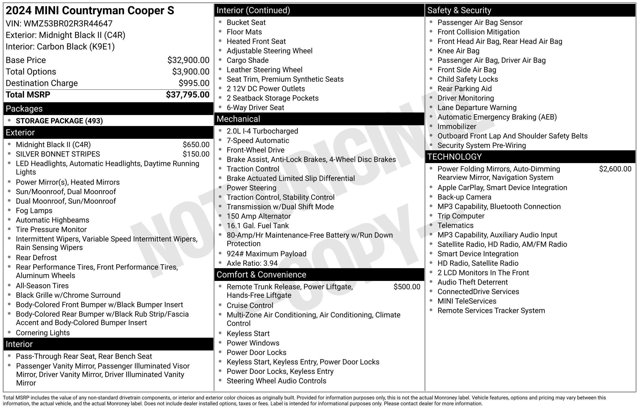 Used 2024 MINI Cooper Countryman S FWD image 16