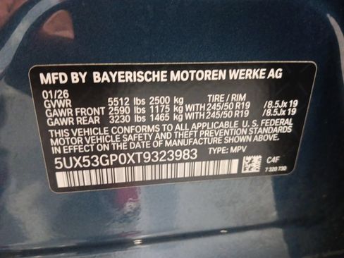 Certified 2026 BMW X3 xDrive30i AWD/4WD image 3