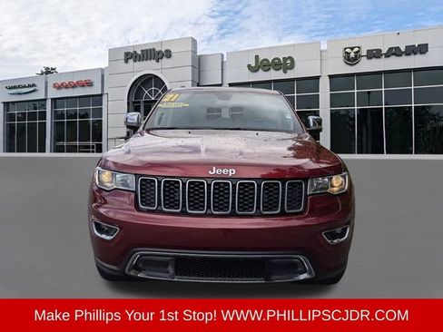 Certified 2021 Jeep Grand Cherokee Limited w/ Trailer Tow Group IV AWD/4WD image 8