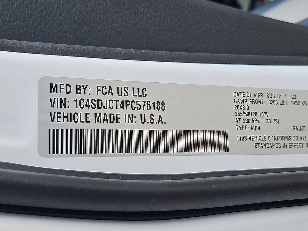 Used 2023 Dodge Durango R/T AWD/4WD image 30