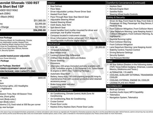 Used 2025 Chevrolet Silverado 1500 RST RWD image 57