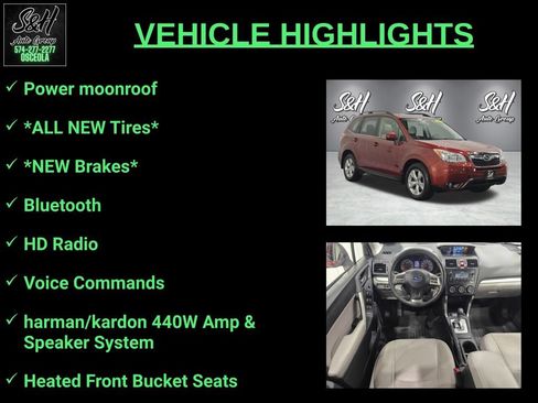 Used 2015 Subaru Forester 2.5i Limited AWD/4WD image 3