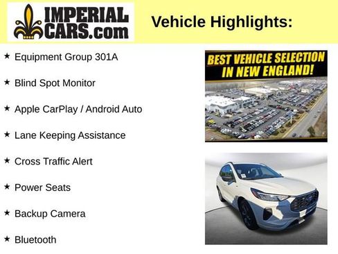 Used 2024 Ford Escape ST-Line w/ Equipment Group 301A FWD image 3