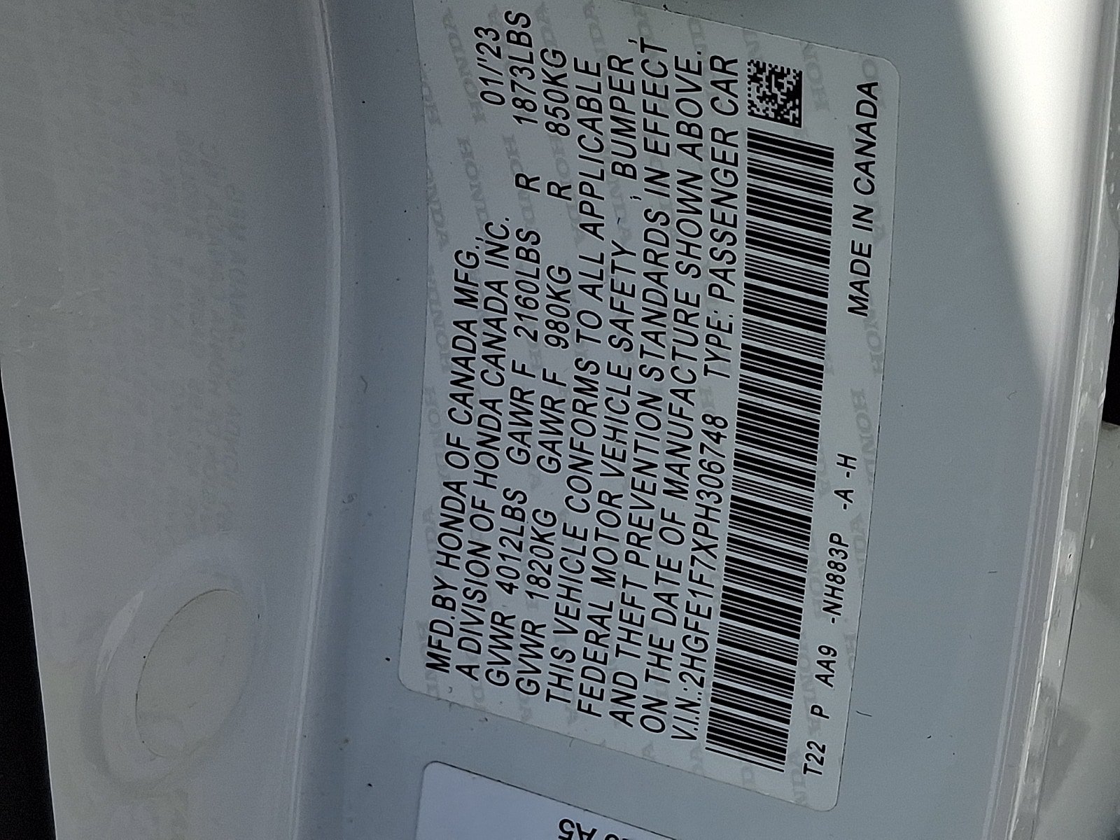 Used 2023 Honda Civic EX image 27