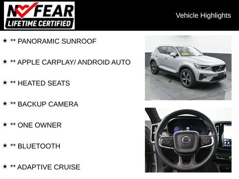Used 2025 Volvo XC40 B5 Core AWD/4WD image 2