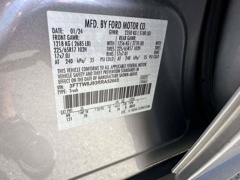 Used 2024 Ford Maverick XLT w/ Equipment Group 300A Standard AWD/4WD image 29