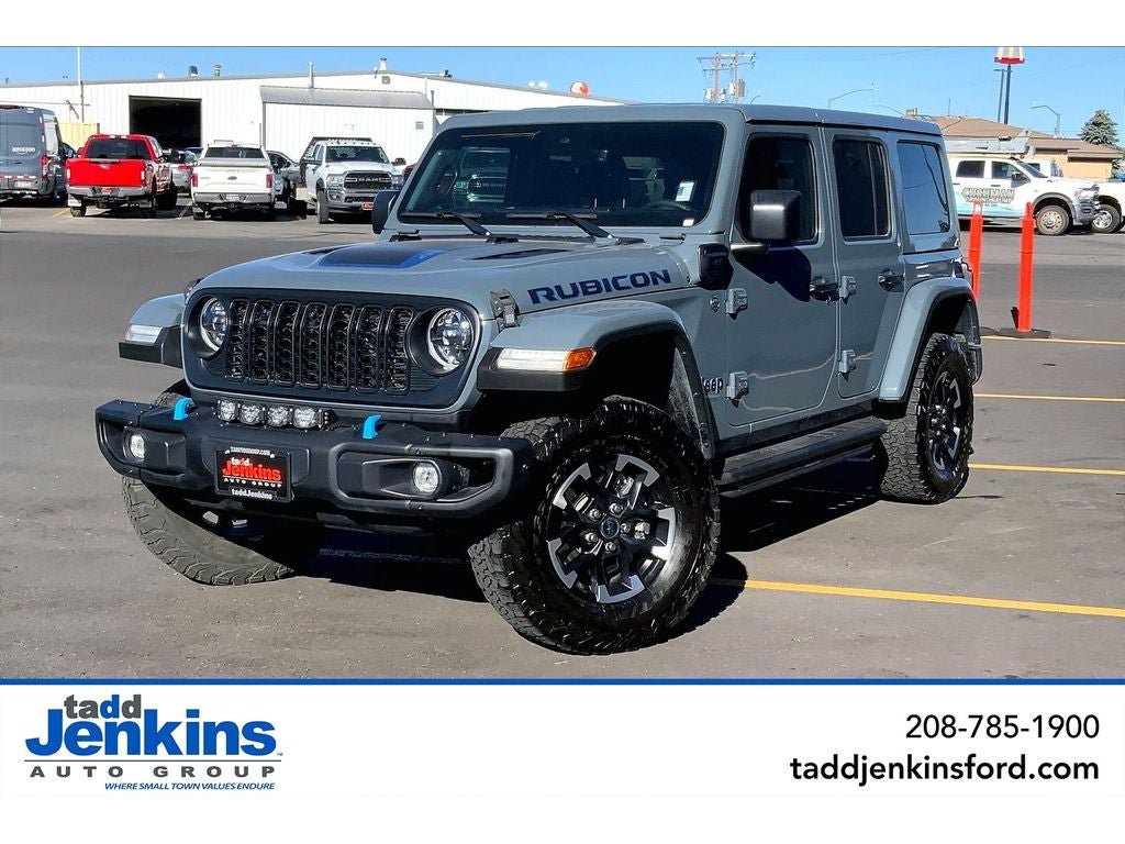 Used 2024 Jeep Wrangler Unlimited Rubicon 4xe AWD/4WD image 1