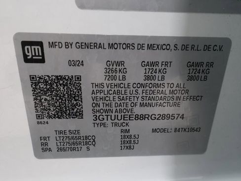 Certified 2024 GMC Sierra 1500 AT4 w/ Technology Package image 35