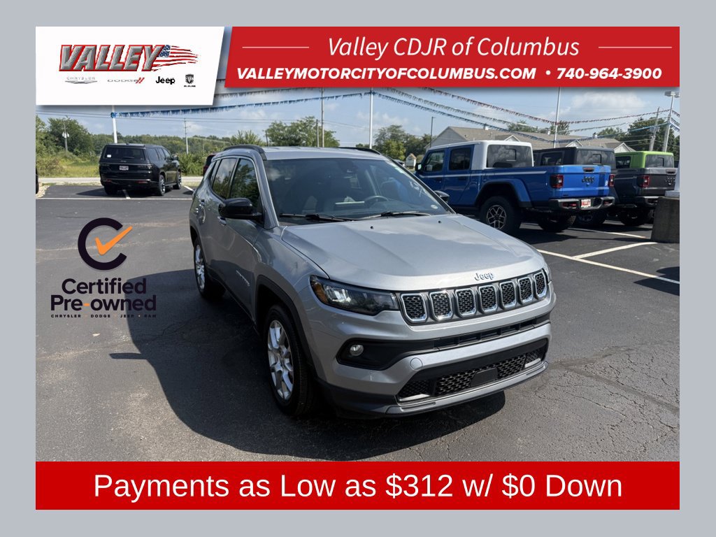 Certified 2024 Jeep Compass Latitude AWD/4WD image 1