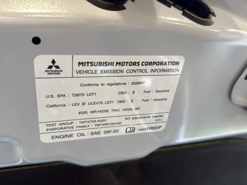 New 2026 Mitsubishi Outlander Sport ES image 26