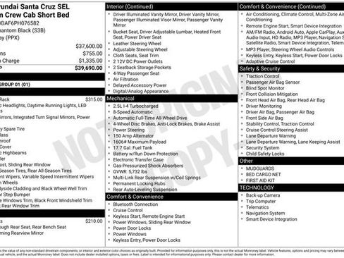 Used 2023 Hyundai Santa Cruz SEL Premium image 30