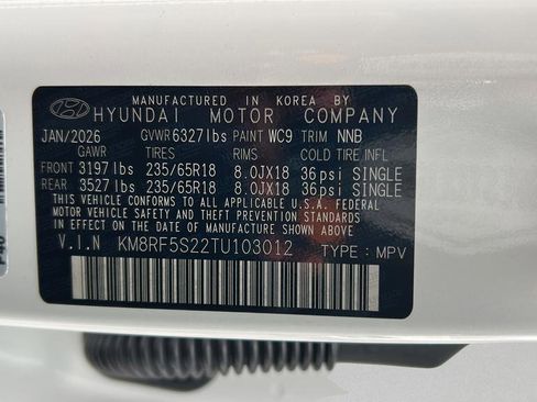 New 2026 Hyundai Palisade SE FWD image 31