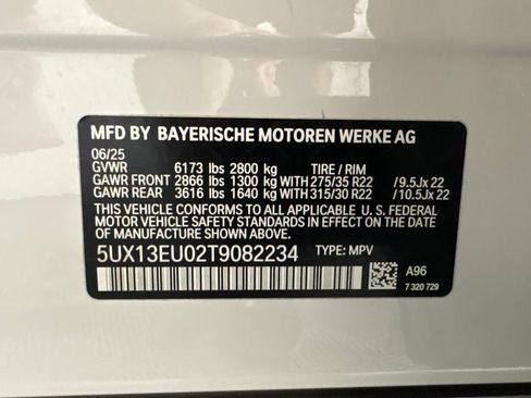 Certified 2026 BMW X5 sDrive40i w/ M Sport Package RWD image 36
