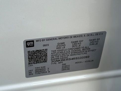 Used 2024 Chevrolet Blazer RS w/ Driver Confidence II Package image 35