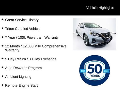 Used 2023 Nissan Murano Platinum w/ Cargo Package image 7