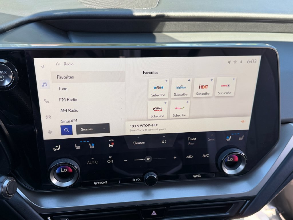 Certified 2026 Lexus TX 500h AWD w/ Technology Package image 22