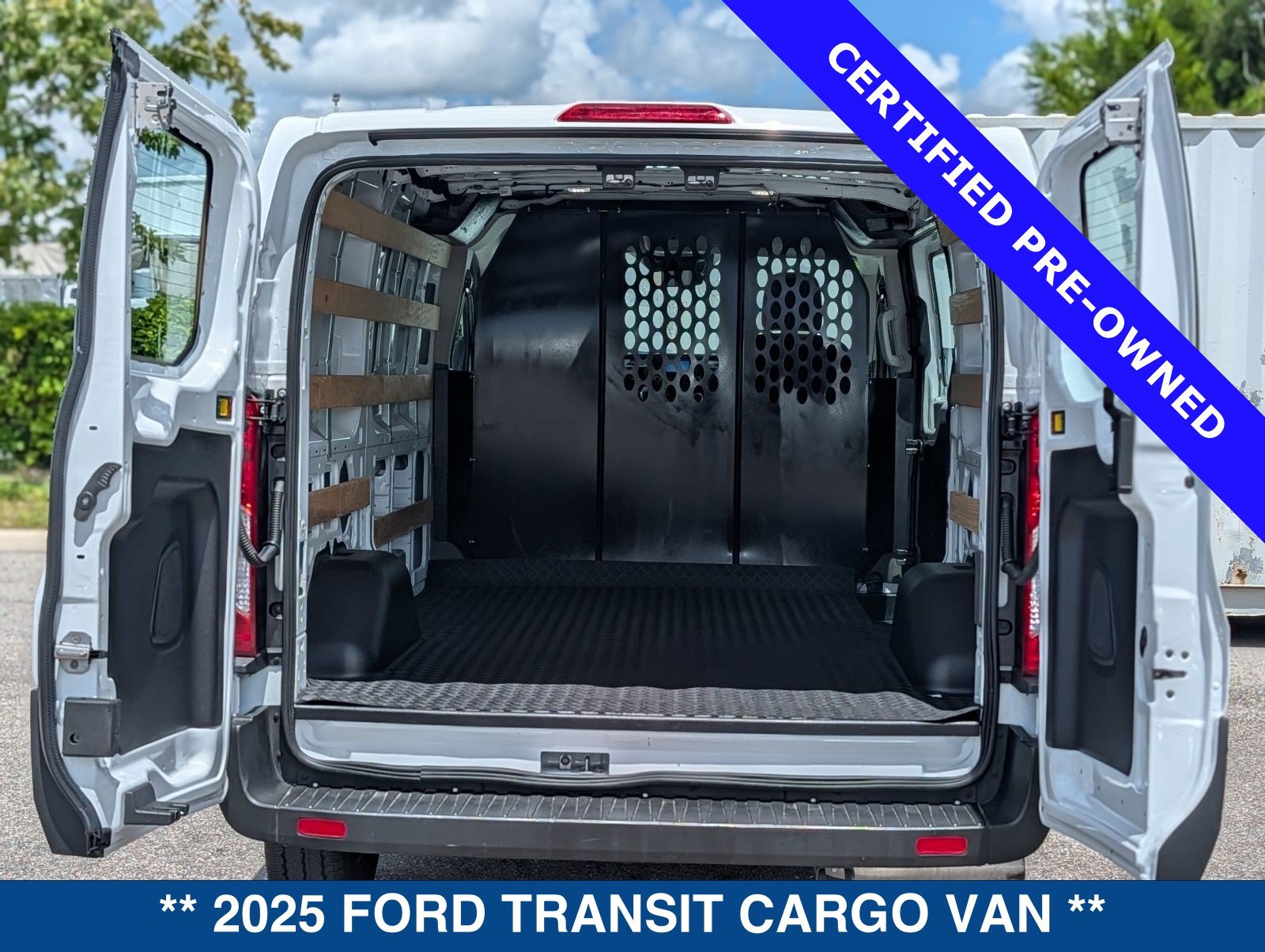 Certified 2025 Ford Transit 250 Low Roof w/ Exterior Upgrade Package RWD image 13