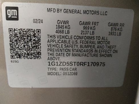 Used 2024 Chevrolet Malibu LT image 33