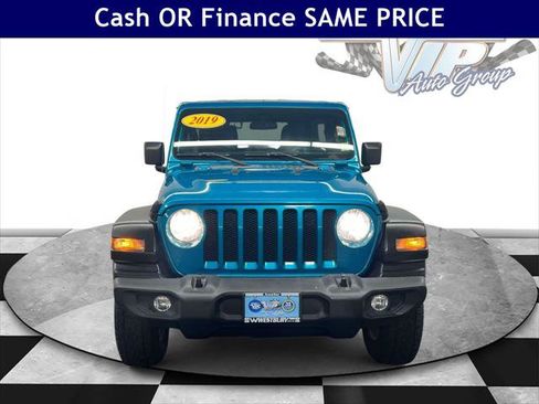 Certified 2019 Jeep Wrangler Unlimited Sport S AWD/4WD image 2