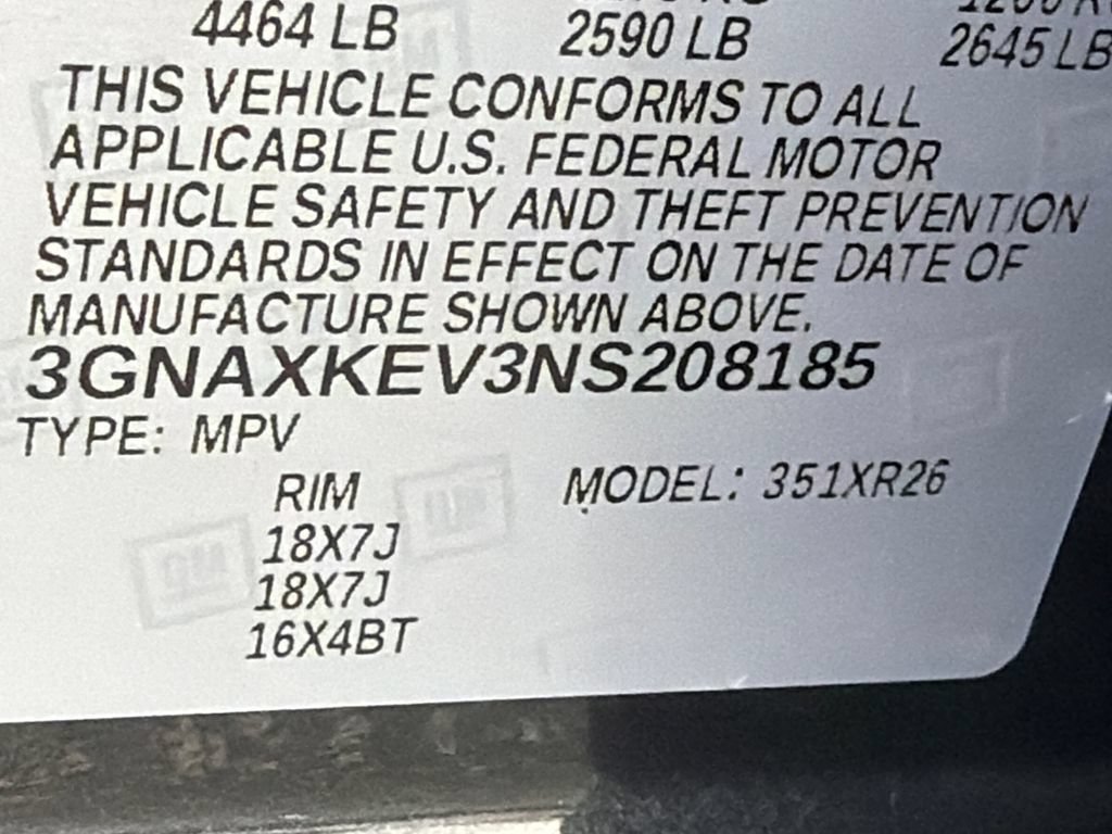 Used 2022 Chevrolet Equinox LT FWD image 32