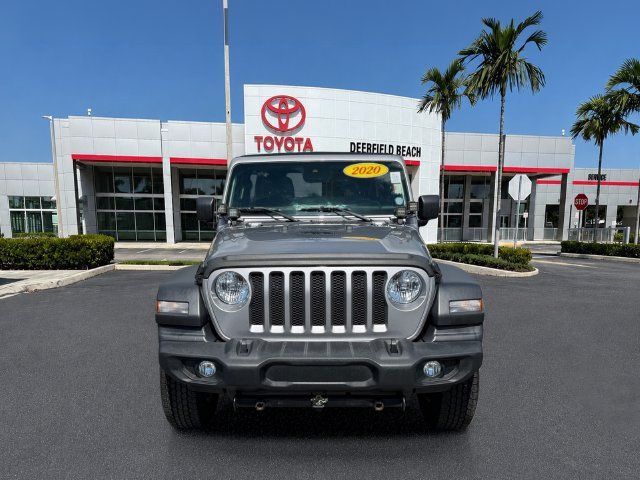 Used 2020 Jeep Wrangler Unlimited Sport S w/ Sun And Sound Package AWD/4WD image 2