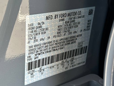 New 2026 Ford Mustang Mach-E Select w/ Comfort Package Lite RWD image 28