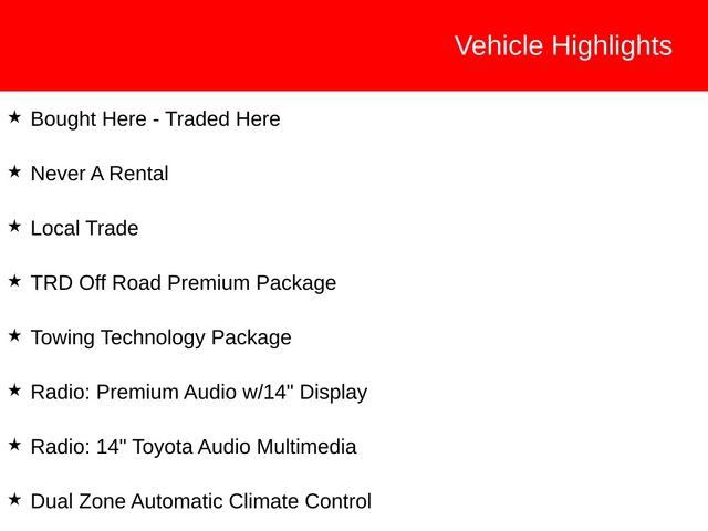 Used 2025 Toyota Tacoma TRD Off-Road w/ TRD Off Road Premium Package AWD/4WD image 3