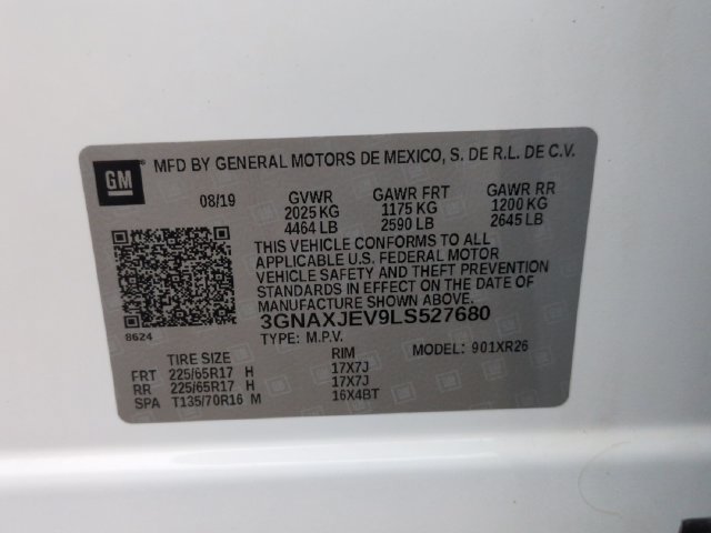 Used 2020 Chevrolet Equinox LT w/ Driver Convenience Package FWD image 22