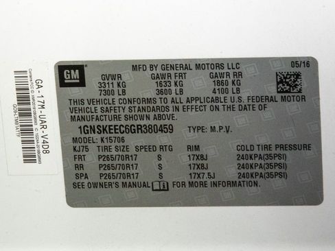 Used 2016 Chevrolet Tahoe 4WD image 27