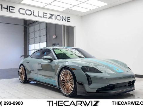 Used 2025 Porsche Taycan Turbo GT AWD/4WD image 1