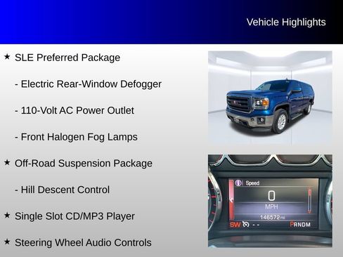 Used 2015 GMC Sierra 1500 SLE w/ SLE Preferred Package AWD/4WD image 20