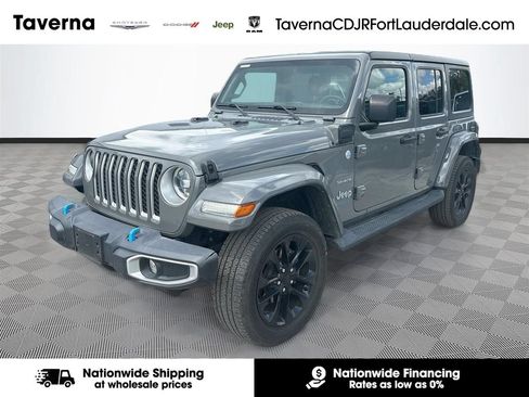 Certified 2023 Jeep Wrangler Unlimited Sahara AWD/4WD image 1