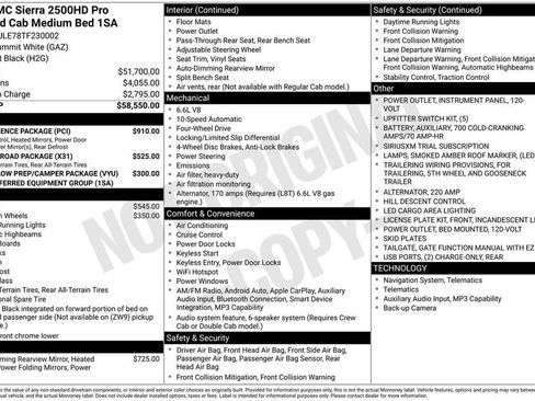 New 2026 GMC Sierra 2500 Pro w/ Convenience Package AWD/4WD image 32