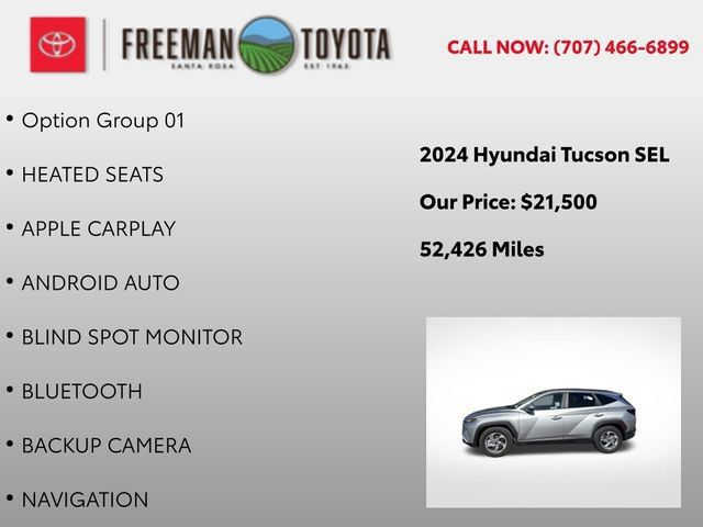 Used 2024 Hyundai Tucson SEL FWD image 5