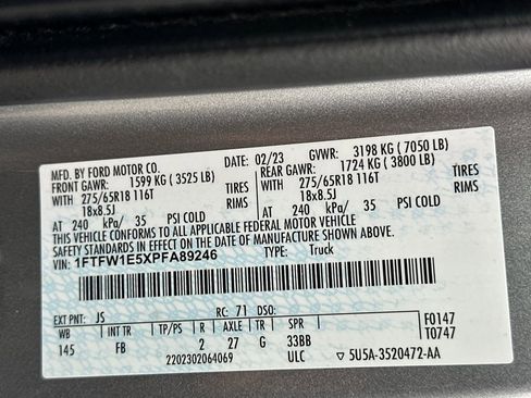 Used 2023 Ford F150 XLT w/ Equipment Group 302A High image 27