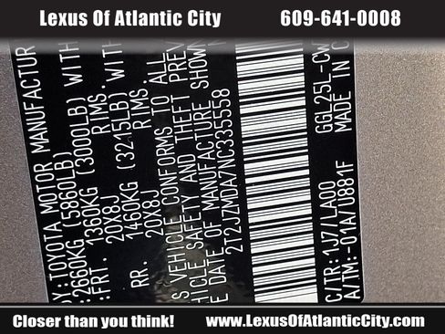 Used 2022 Lexus RX 350 AWD w/ Luxury Package image 29
