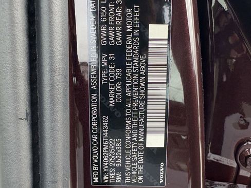 New 2026 Volvo XC90 B6 Ultra w/ Protection Package image 19