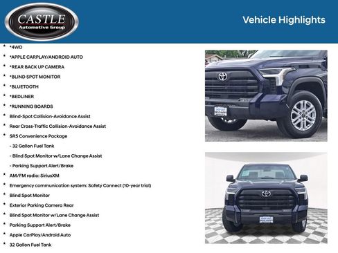 Used 2023 Toyota Tundra SR5 w/ SR5 Convenience Package AWD/4WD image 3