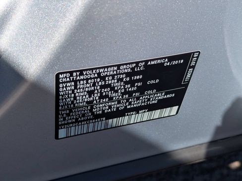 Used 2019 Volkswagen Atlas SE AWD/4WD image 40