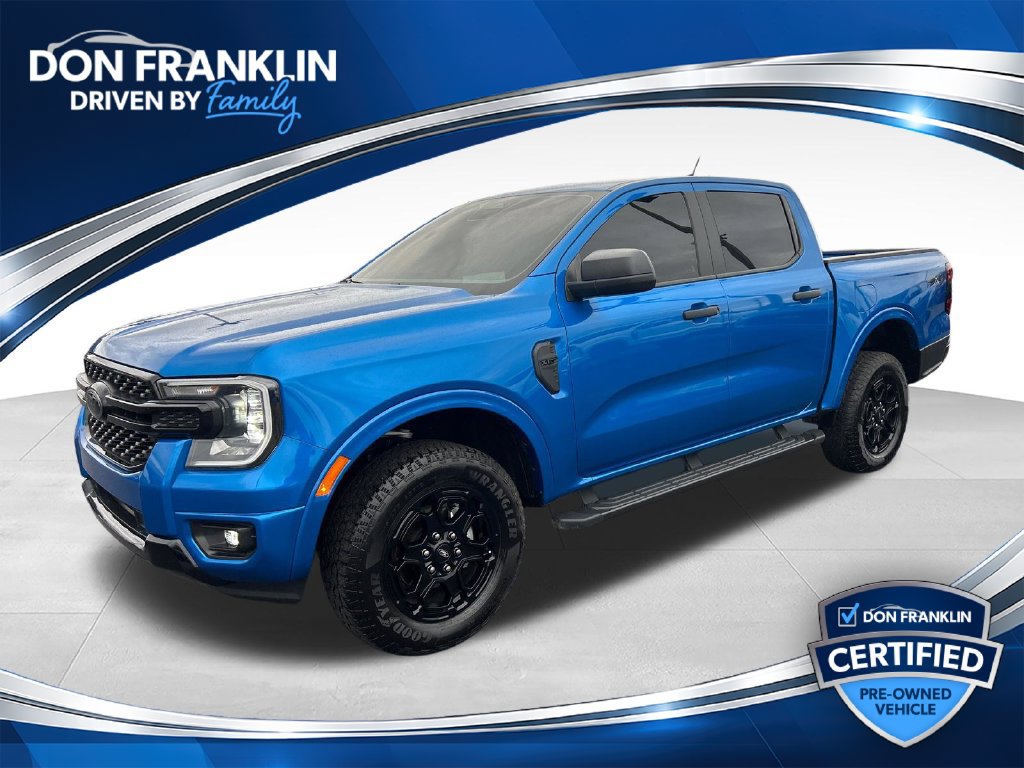 Used 2025 Ford Ranger XLT w/ Black Appearance Package AWD/4WD 360° Tour